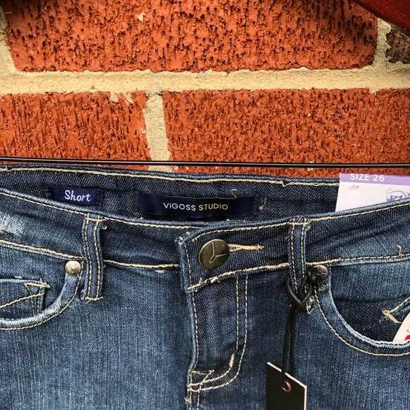 Buy 2 Get 1 Free: Vigoss Studio Jean Shorts - Picture 2 of 3